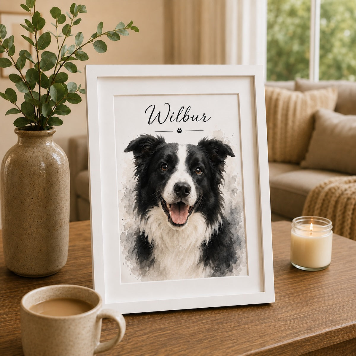 Watercolour Pet Portrait